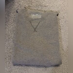 Mens Waffle Knit Eddie Bauer Shirt